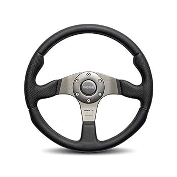 MOMO JET 350mm レザー カーボン φ 35 MOMO Jet 350mm Steering Wheel | MrSteeringWheel